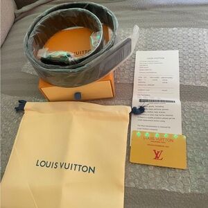 Louis Vuitton Black Belt